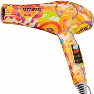 Amika Multicolor Floral Hair Dryer